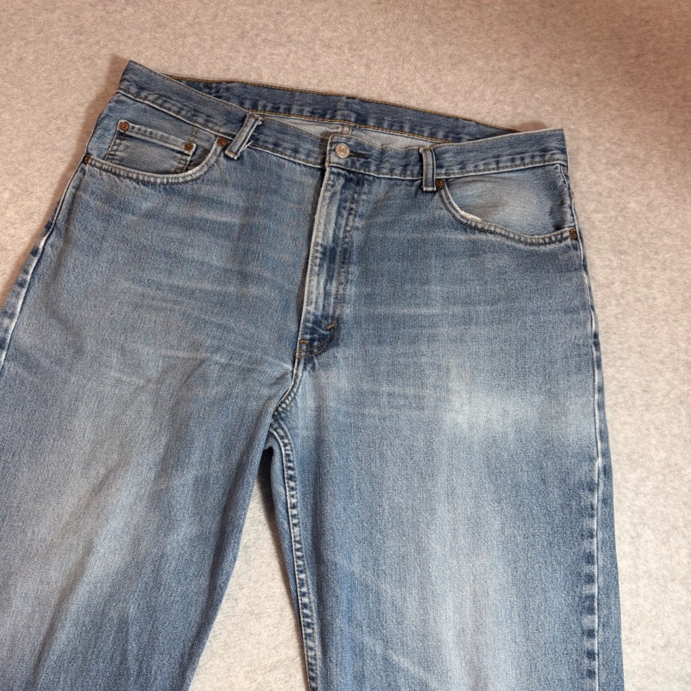Levi's 550 Jeans Mens W40 L30 Blue Relaxed Fit Straight Leg